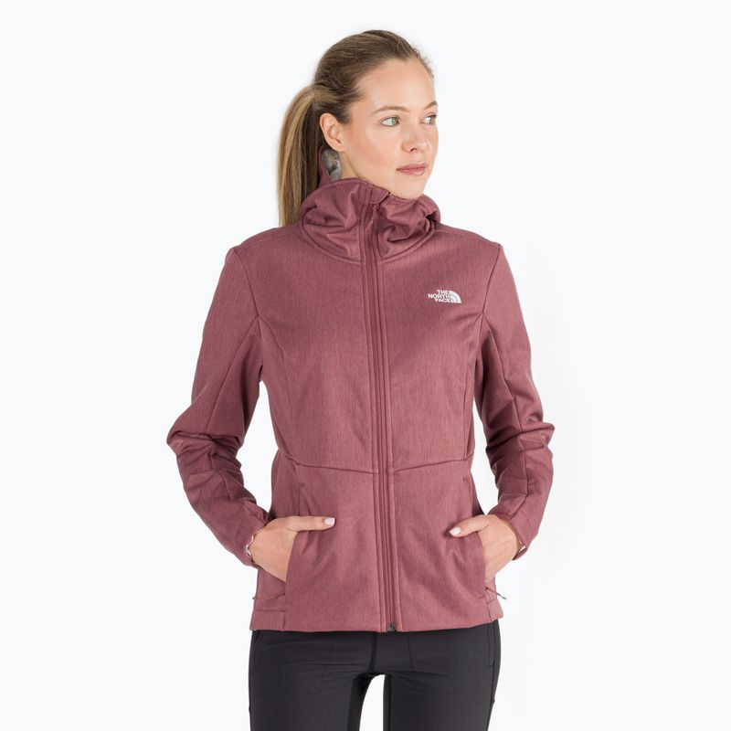 Jachetă softshell pentru femei The North Face Quest Highloft Soft Shellt roz NF0A3Y1K7A21