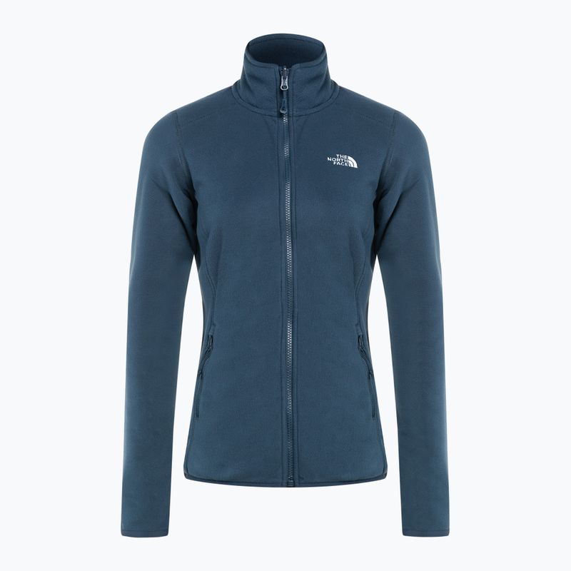 Bluză fleece pentru femei The North Face 100 Glacier FZ bleumarin NF0A5IHO8K21
