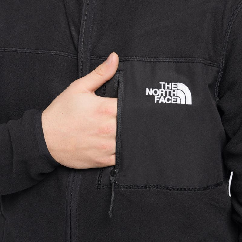 Tricou fleece pentru bărbați The North Face Homesafe FZ Fleece negru NF0A55HLJK31 6
