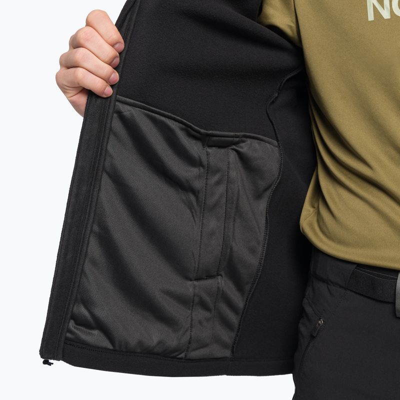 Tricou fleece pentru bărbați The North Face Homesafe FZ Fleece negru NF0A55HLJK31 8
