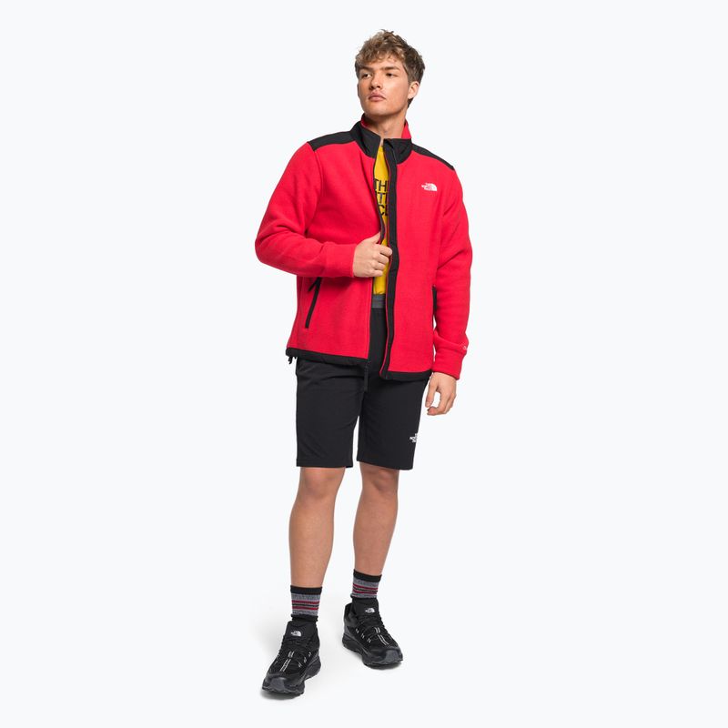 Bărbați The North Face Alpine Polartec 200 FZ sweatshirt roșu NF0A7WWWLKZ31 2