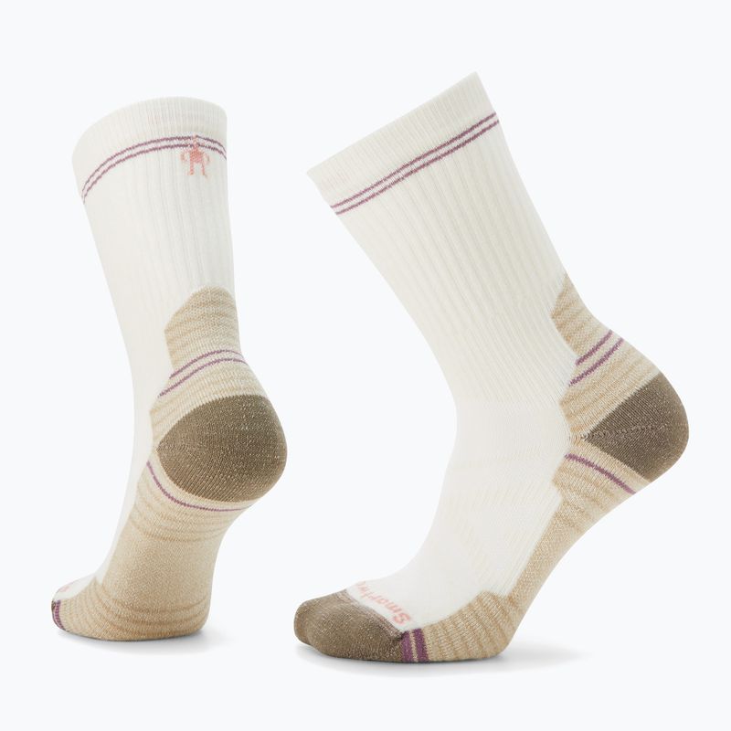 Șosete de trekking pentru femei Smartwool Hike Light Cushion Crew naturale