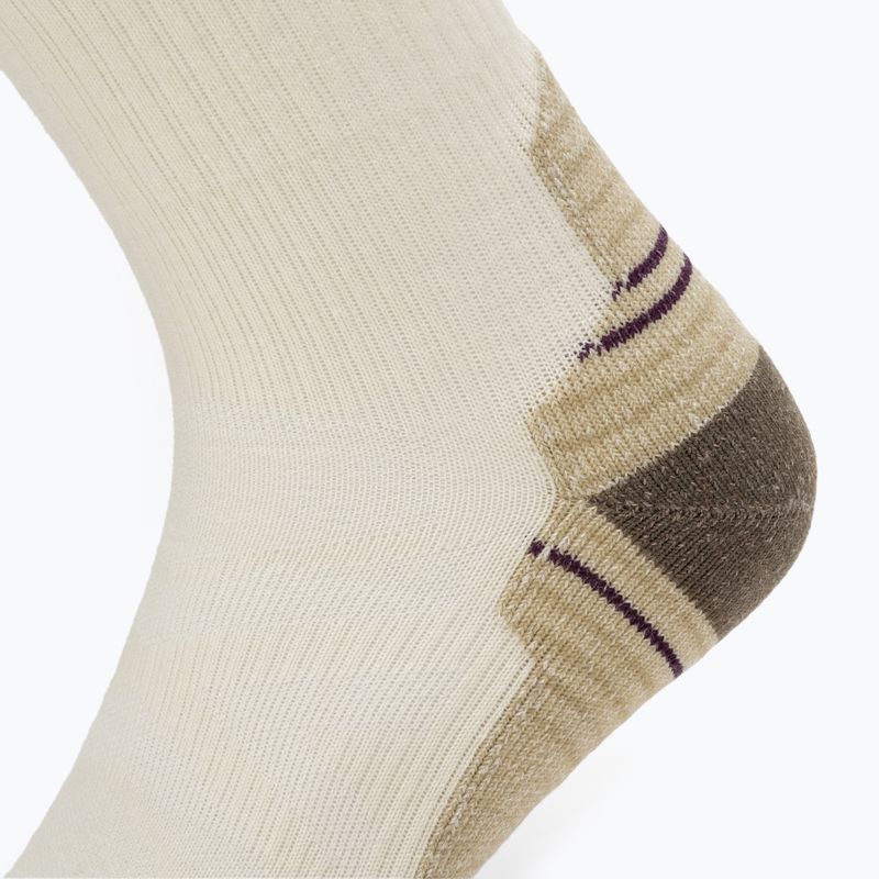 Șosete de trekking pentru femei Smartwool Hike Light Cushion Crew naturale