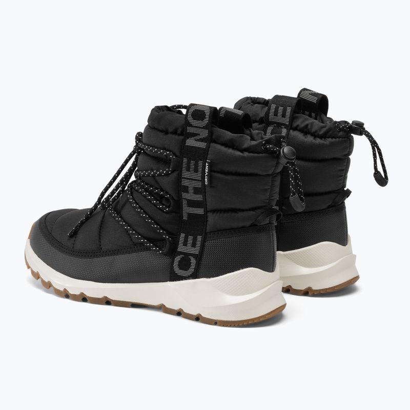 Cizme de trekking pentru femei The North Face Thermoball Lace Up negru/gardenia alb 3