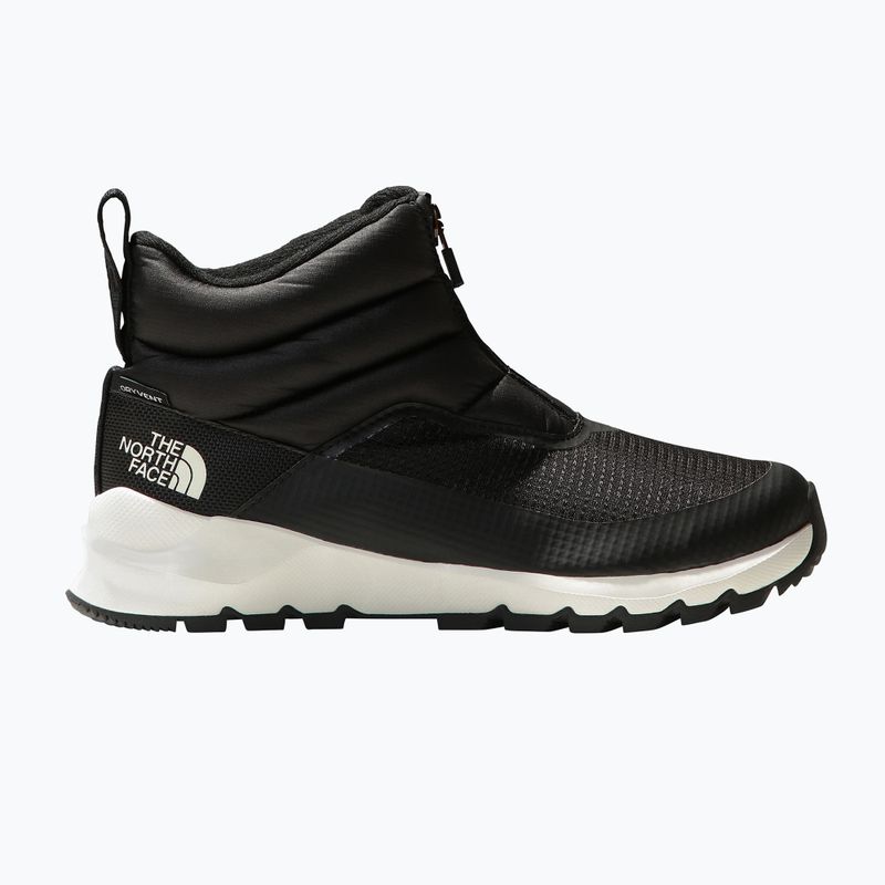 Cizme de zăpadă pentru femei The North Face Thermoball Progressive Zip II Wp negru / alb gardenie 9