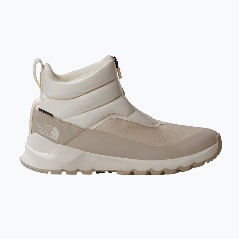 Cizme de zăpadă pentru femei The North Face Thermoball Progressive Zip II Wp gardenia alb / silvergrey 9