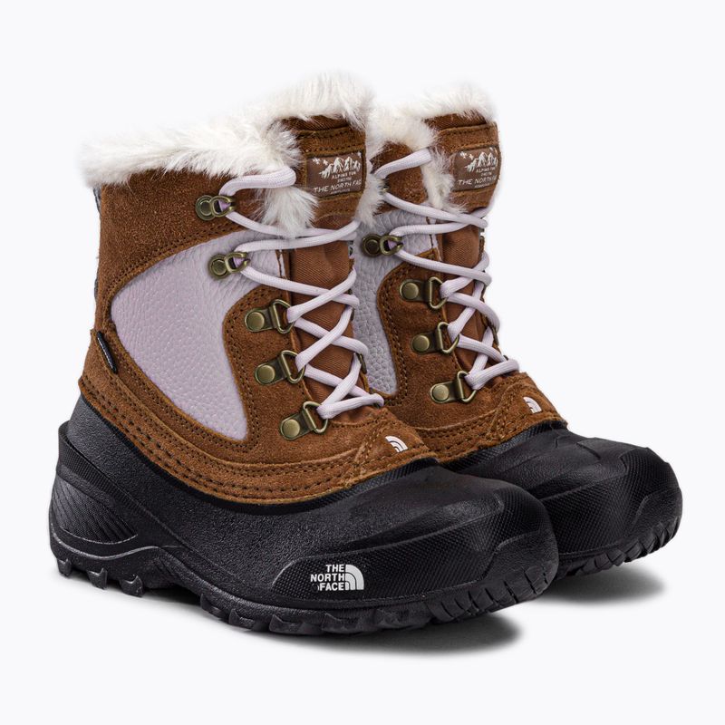 Cizme de trekking pentru copii The North Face Shellista Extreme maro NF0A2T5V9ZW1 4