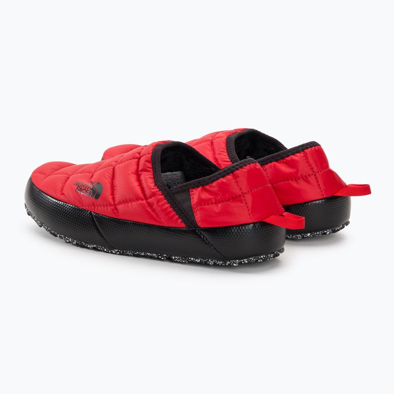 Papuci de iarnă pentru bărbați The North Face Thermoball Traction Mule V roșu/negru 3