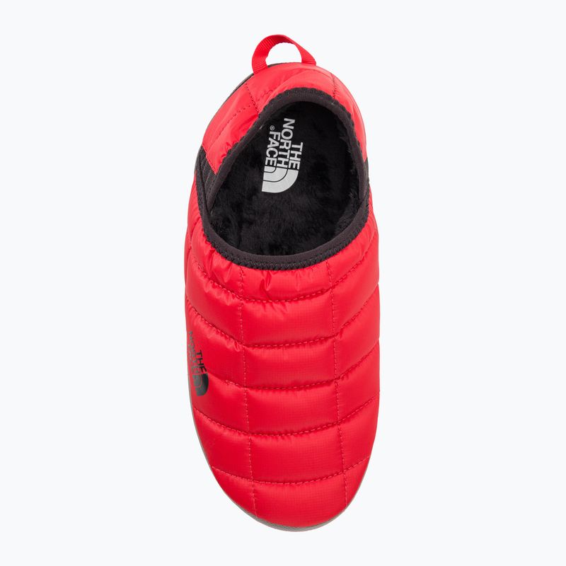 Papuci de iarnă pentru bărbați The North Face Thermoball Traction Mule V roșu/negru 6