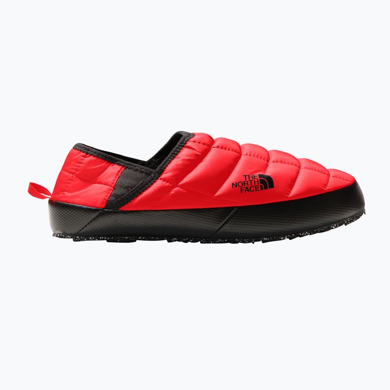 Papuci de iarnă pentru bărbați The North Face Thermoball Traction Mule V roșu/negru 8