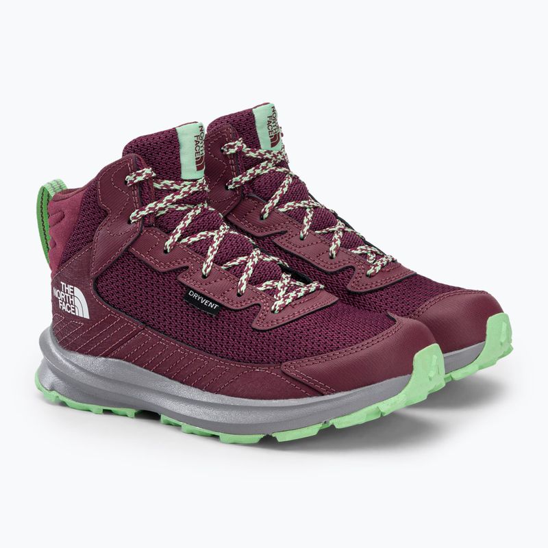 The North Face Fastpack Hiker Mid WP cizme de trekking pentru copii roz NF0A7W5V9Z21 5