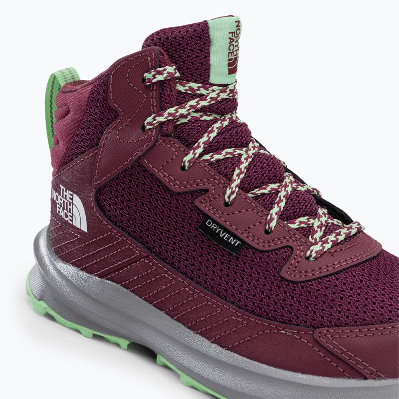 The North Face Fastpack Hiker Mid WP cizme de trekking pentru copii roz NF0A7W5V9Z21 9