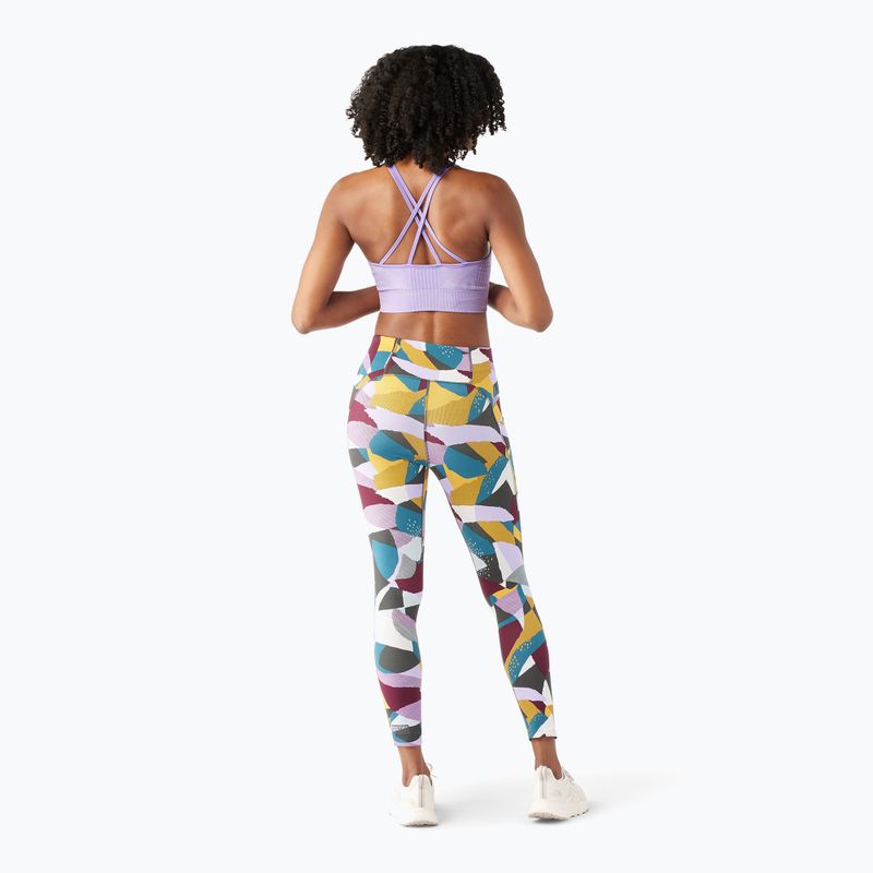 Smartwool Intraknit Strappy sutien termic ultra violet 2