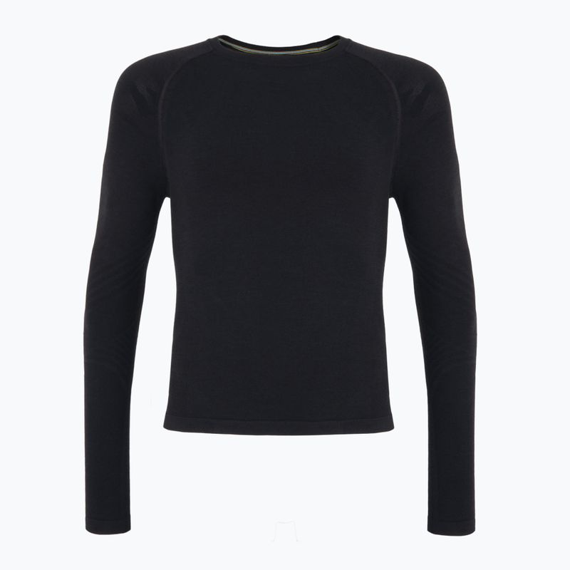 Bluză termică pentru bărbați Smartwool Intraknit Active Base Layer black