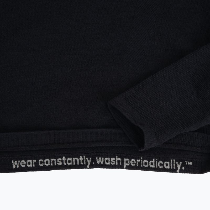 Longsleeve termoactiv pentru bărbați  Smartwool Intraknit Active Base Layer black 3