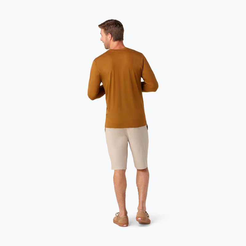 Bărbați Smartwool Classic All-Season Merino Baselayer T-shirt Boxed fox brown 2