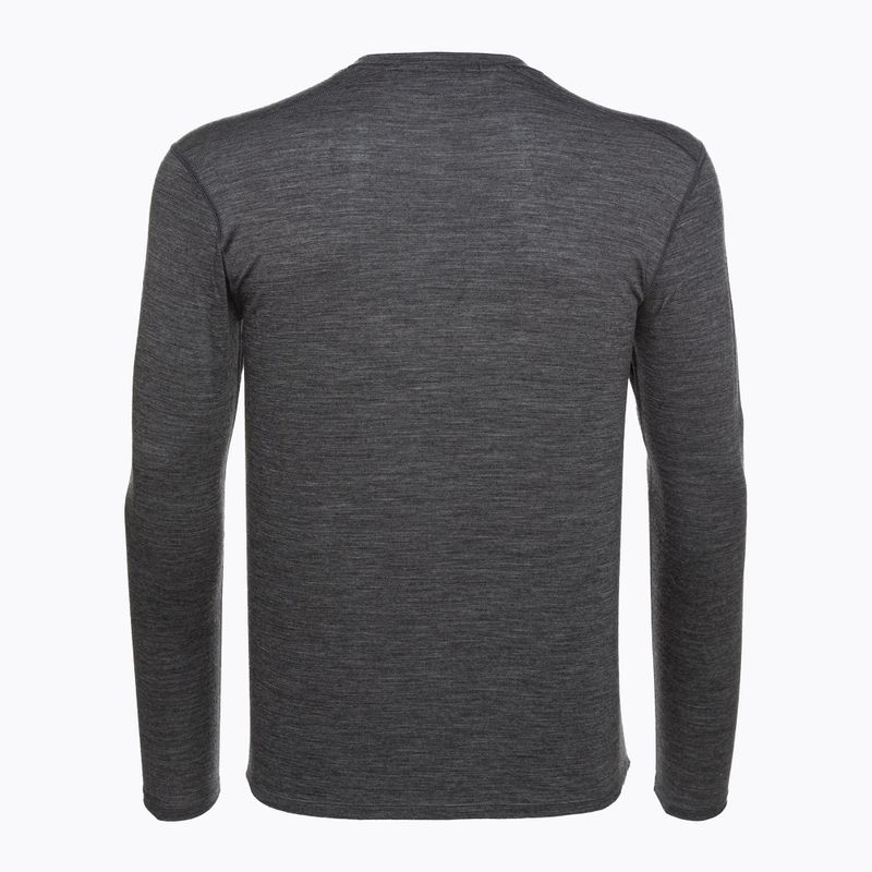 Bluză termică pentru bărbați Smartwool Classic All-Season Merino Baselayer Boxed iron heather 4