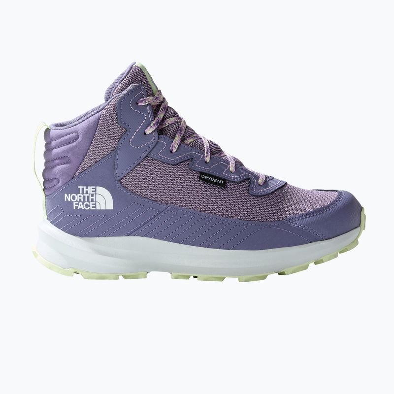 The North Face Fastpack Hiker Mid Wp ardelean lunar/lupine cizme de trekking pentru copii 12