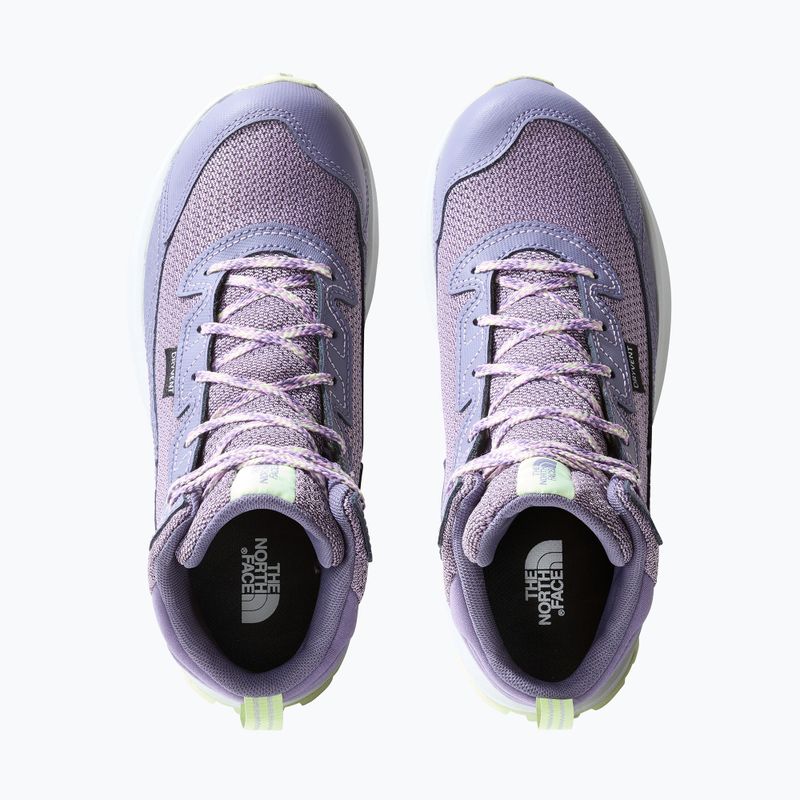 The North Face Fastpack Hiker Mid Wp ardelean lunar/lupine cizme de trekking pentru copii 14