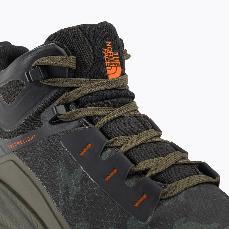 Cizme de trekking pentru bărbați The North Face Vectiv Exploris 2 Mid Futurelight negru-verde NF0A7W6AIHI1 7