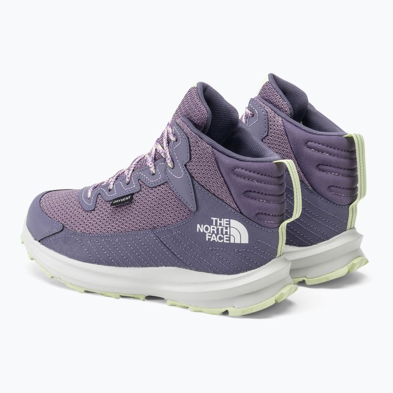 The North Face Fastpack Hiker Mid Wp ardelean lunar/lupine cizme de trekking pentru copii 3