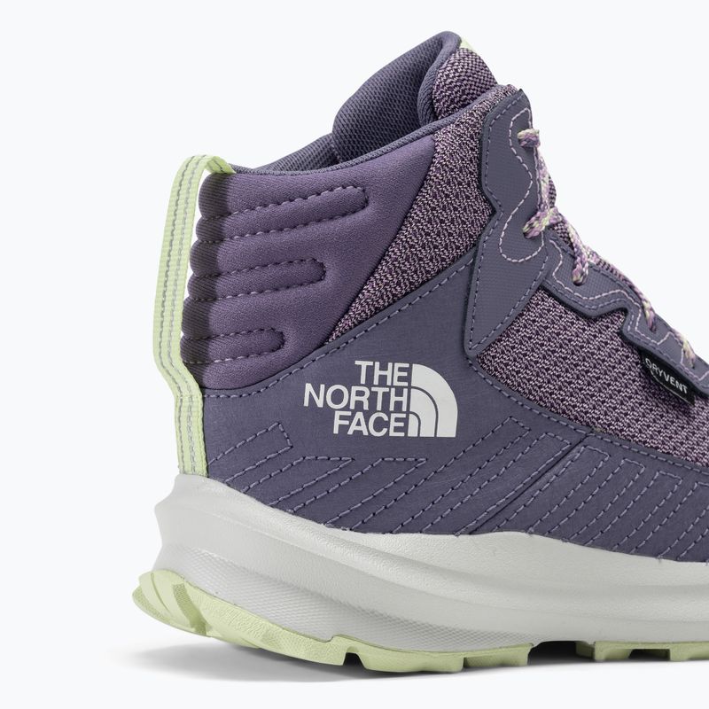 The North Face Fastpack Hiker Mid Wp ardelean lunar/lupine cizme de trekking pentru copii 9