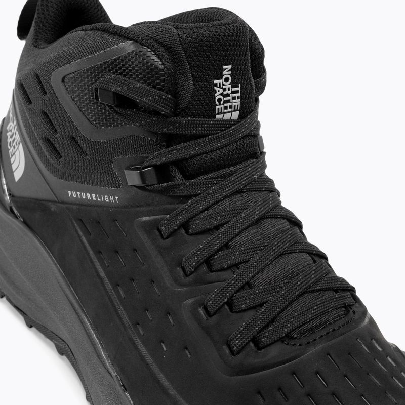 Cizme de trekking pentru bărbați The North Face Vectiv Exploris 2 Mid Futurelight Lthr negru/vanadis gri 8