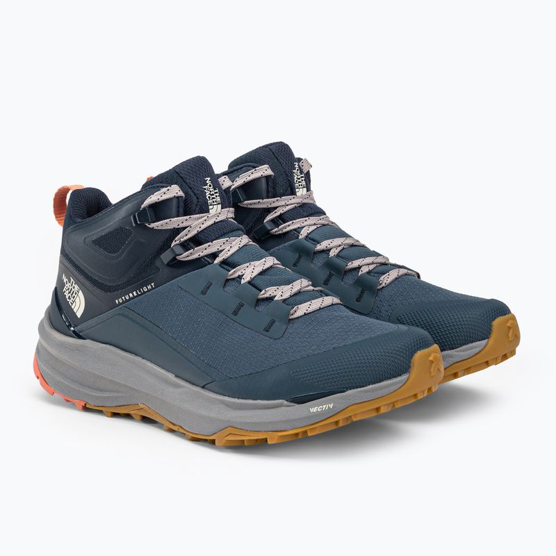 Ghete de trekking pentru femei The North Face Vectiv Exploris 2 Mid Futurelight blue NF0A7W6B9261 4