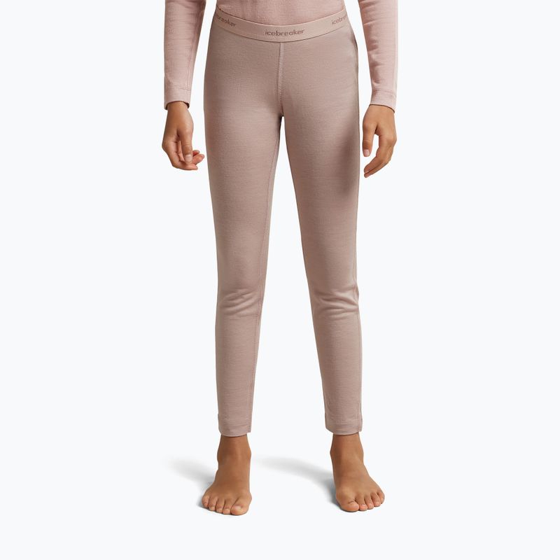 Pantaloni termoactivi pentru copii icebreaker Kids 200 Oasis Leggings pink quartz 3