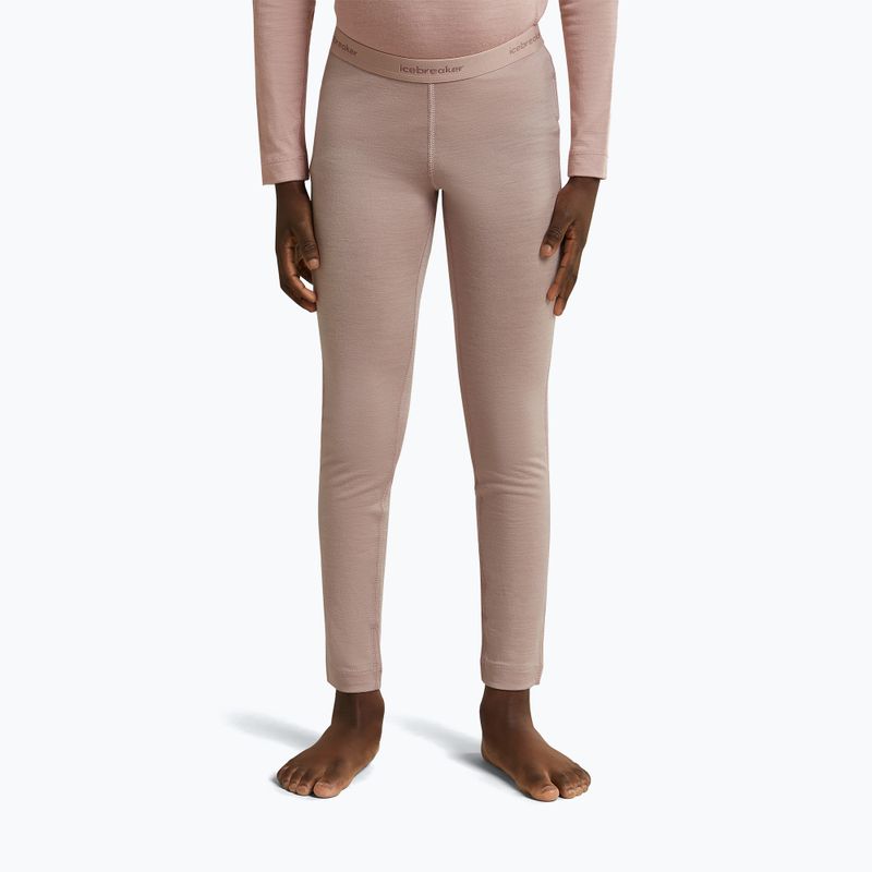 Pantaloni termoactivi pentru copii icebreaker Kids 200 Oasis Leggings pink quartz 6