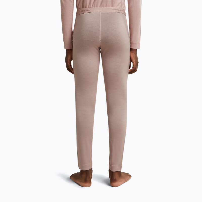 Pantaloni termoactivi pentru copii icebreaker Kids 200 Oasis Leggings pink quartz 8