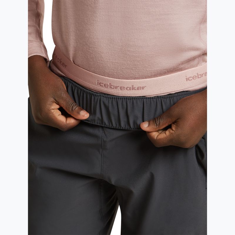 Pantaloni termoactivi pentru copii icebreaker Kids 200 Oasis Leggings pink quartz 9