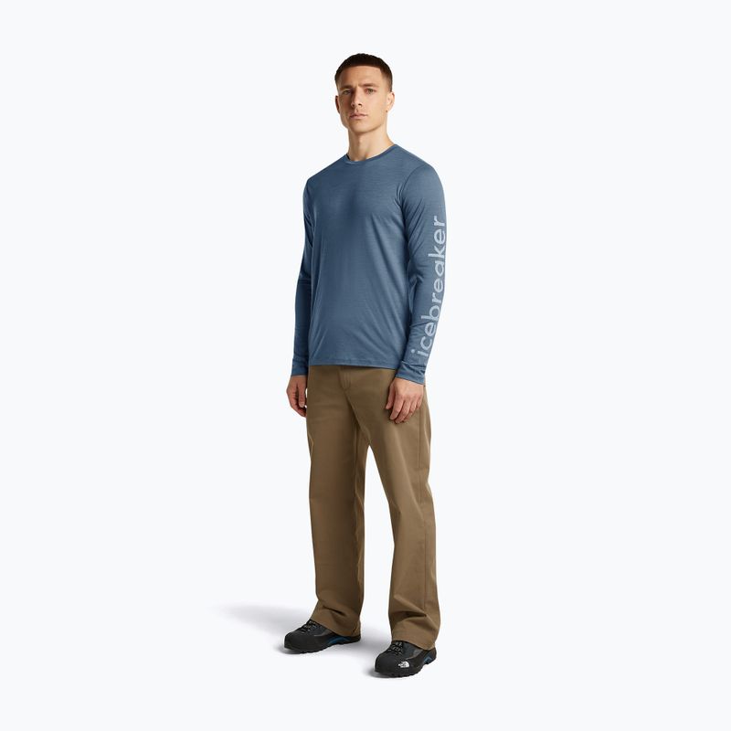Bluză termoactivă pentru bărbați Icebreaker Merino 150 Tech Lite IB Vertical Dawn 4