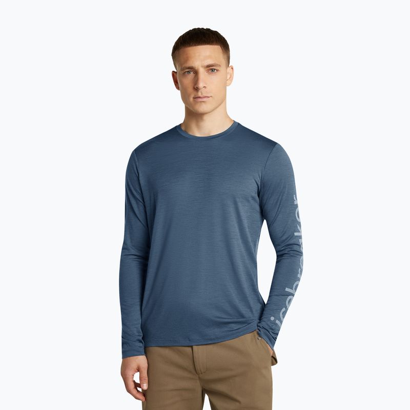 Bluză termoactivă pentru bărbați Icebreaker Merino 150 Tech Lite IB Vertical Dawn 5