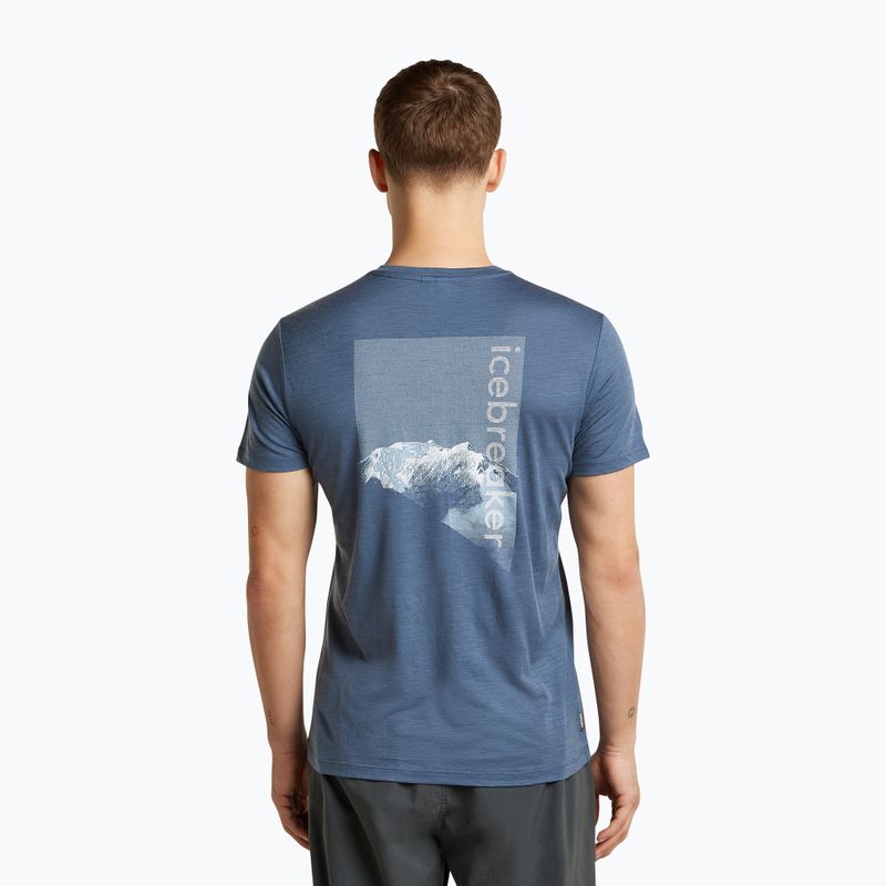 Tricou termoactiv pentru bărbați Icebreaker Merino 150 Tech Lite Pure Altitude Dawn 3