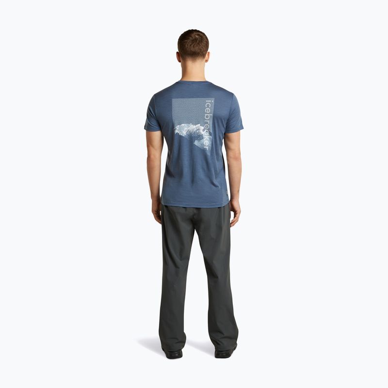 Tricou termoactiv pentru bărbați Icebreaker Merino 150 Tech Lite Pure Altitude Dawn 4