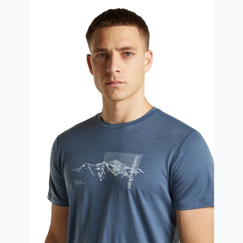 Tricou termoactiv pentru bărbați Icebreaker Merino 150 Tech Lite Pure Altitude Dawn 5