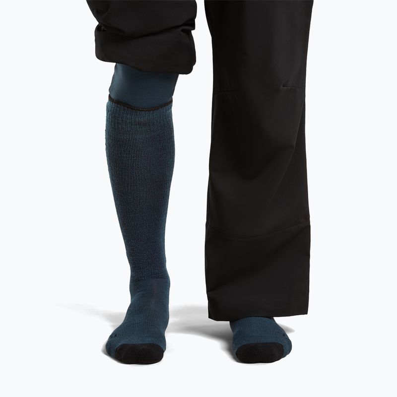 Șosete de schi pentru bărbați Icebreaker Merino Ski+ abyss/black/midnight navy 3