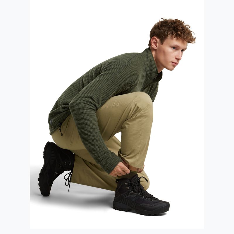 Șosete pentru bărbați Icebreaker Merino Hike+ Ultralight Quarter dark loden/sphagnum 5
