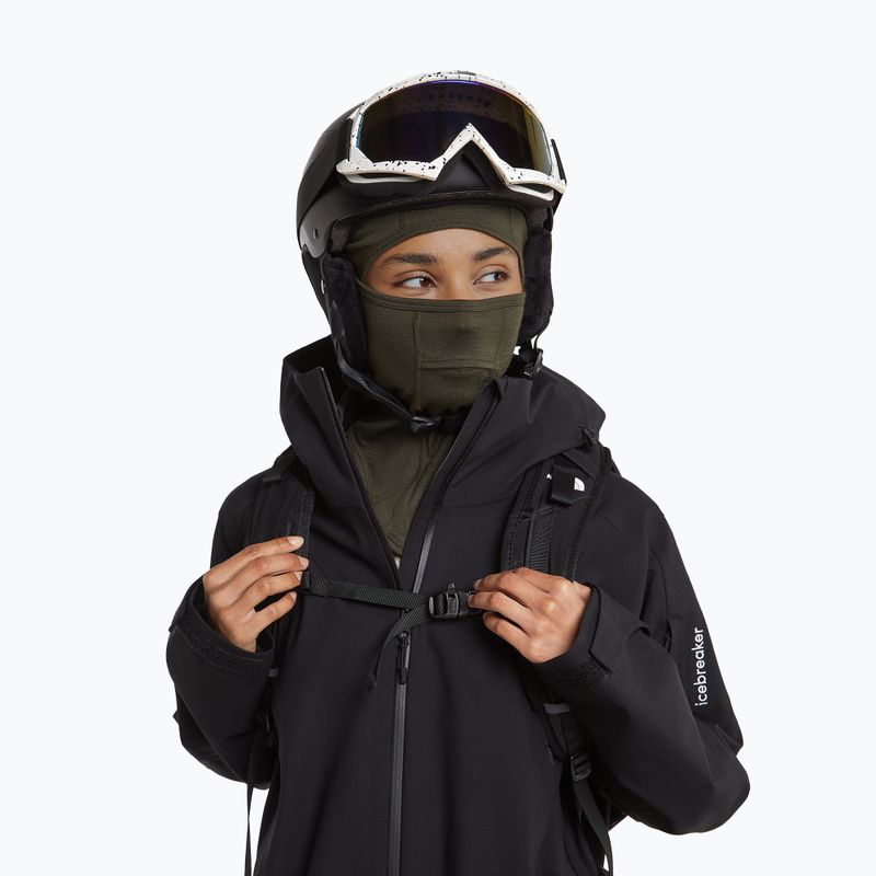 Cagulă icebreaker Oasis Balaclava dark loden 6
