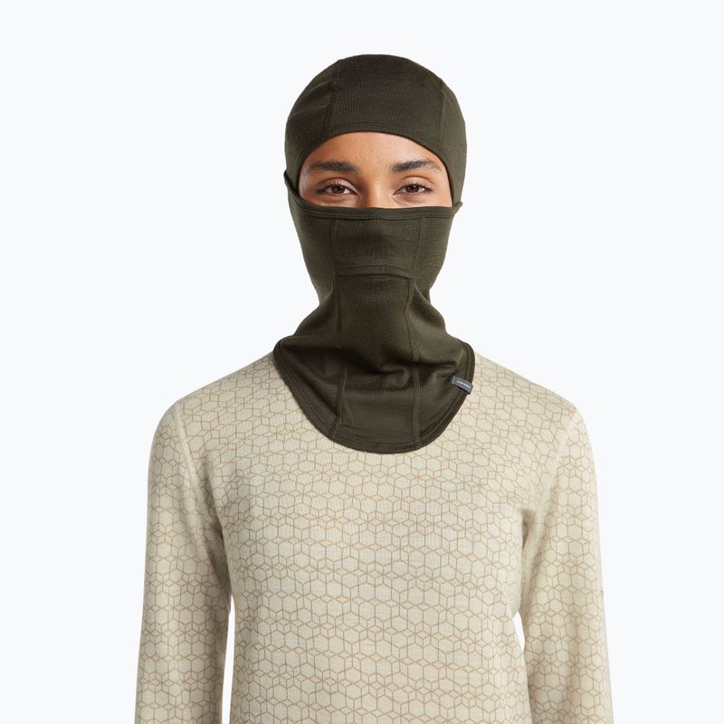 Cagulă icebreaker Oasis Balaclava dark loden 7