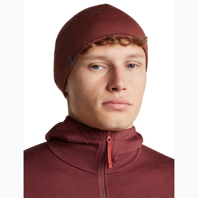 Căciulă icebreaker Merino 200 Oasis Reversible Beanie agate/port 7