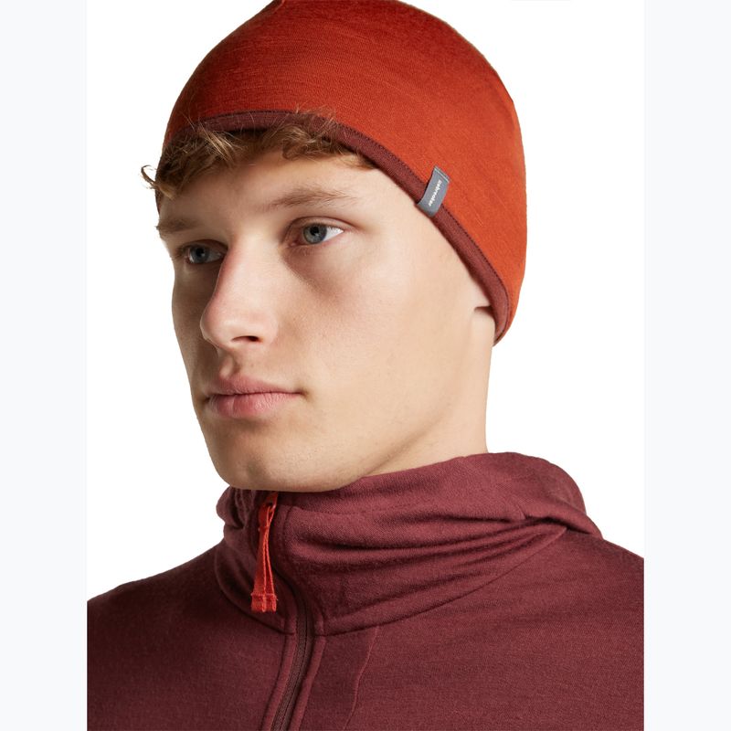 Căciulă icebreaker Merino 200 Oasis Reversible Beanie agate/port 8