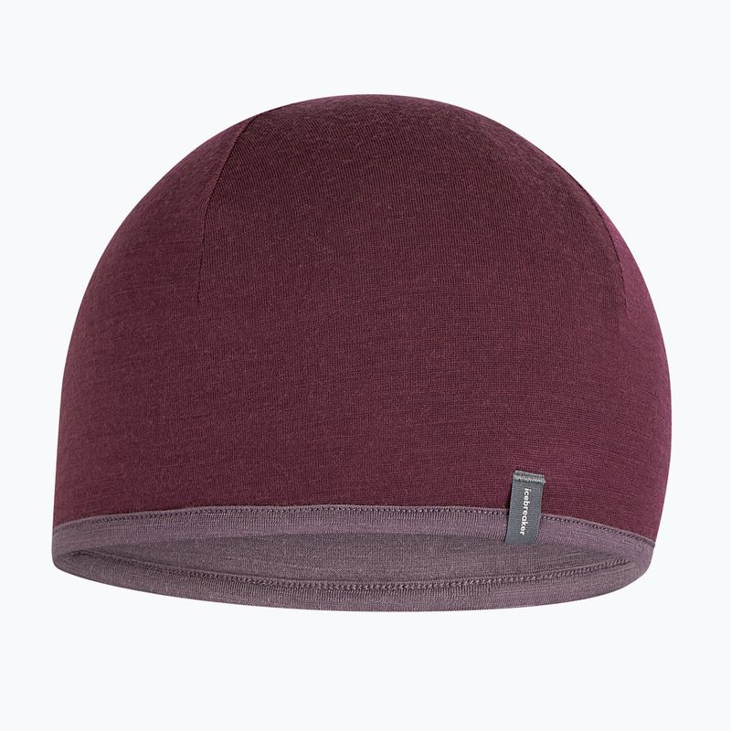 Căciulă icebreaker Merino 200 Oasis Reversible Beanie berry/grey plum 3