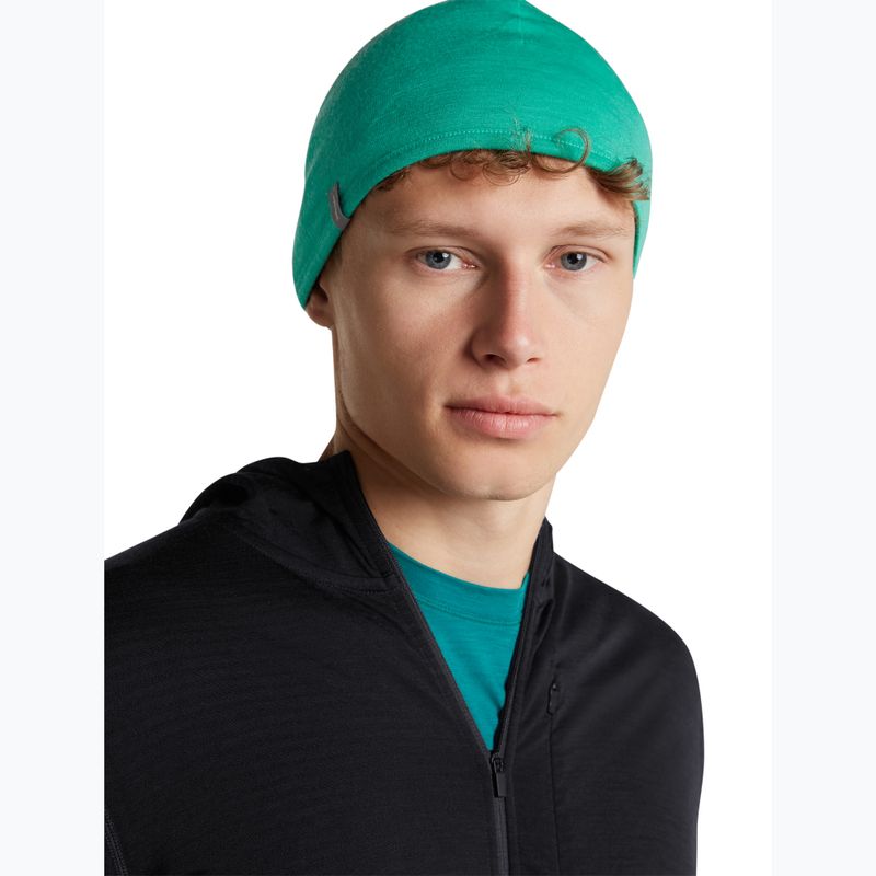 Căciulă icebreaker Merino 200 Oasis Reversible Beanie tidal teal/fresh 8