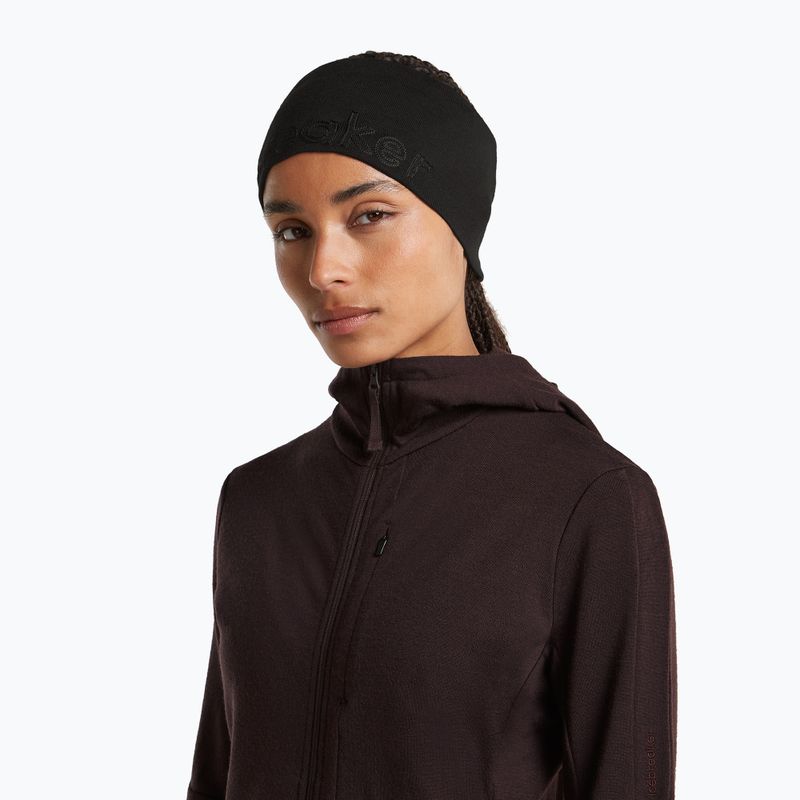 Bentiță icebreaker Merino 260 Tech black 7