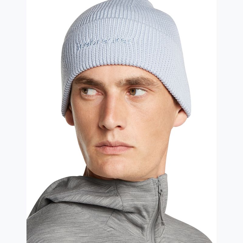 Căciulă de iarnă icebreaker Merino All Day Toque Beanie zinc blue 4