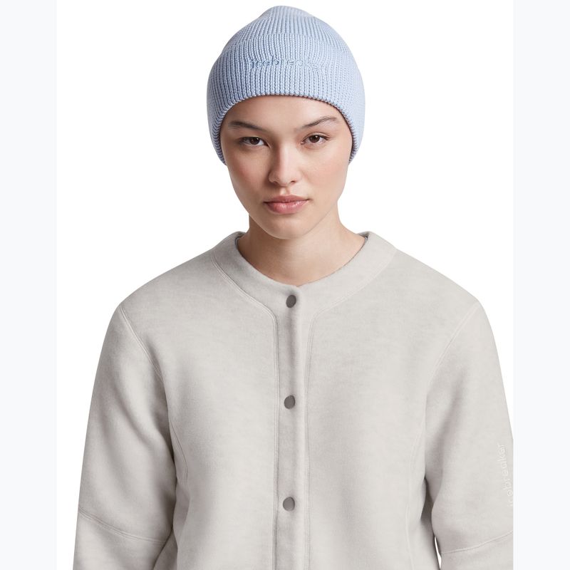 Căciulă de iarnă icebreaker Merino All Day Toque Beanie zinc blue 6