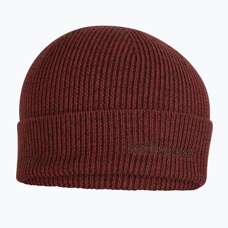 Căciulă de iarnă icebreaker Merino All Day Toque Beanie port/bittersweet