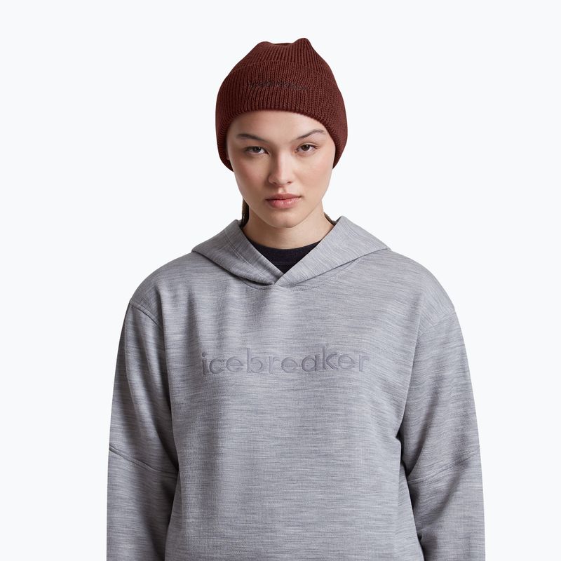 Căciulă de iarnă icebreaker Merino All Day Toque Beanie port/bittersweet 5